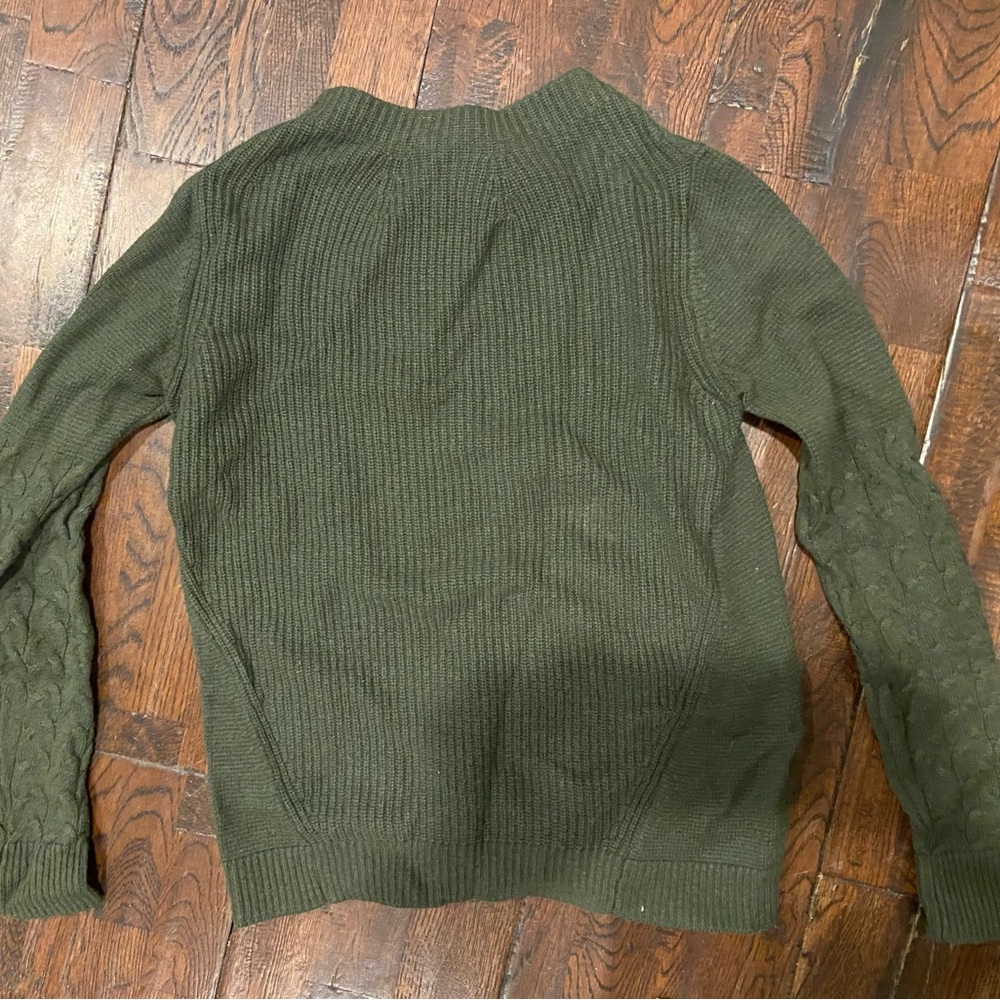 Banana Republic Olive Knit Sweater
